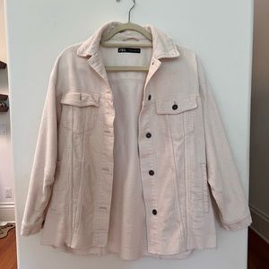 Zara Oversized Corduroy Shacket